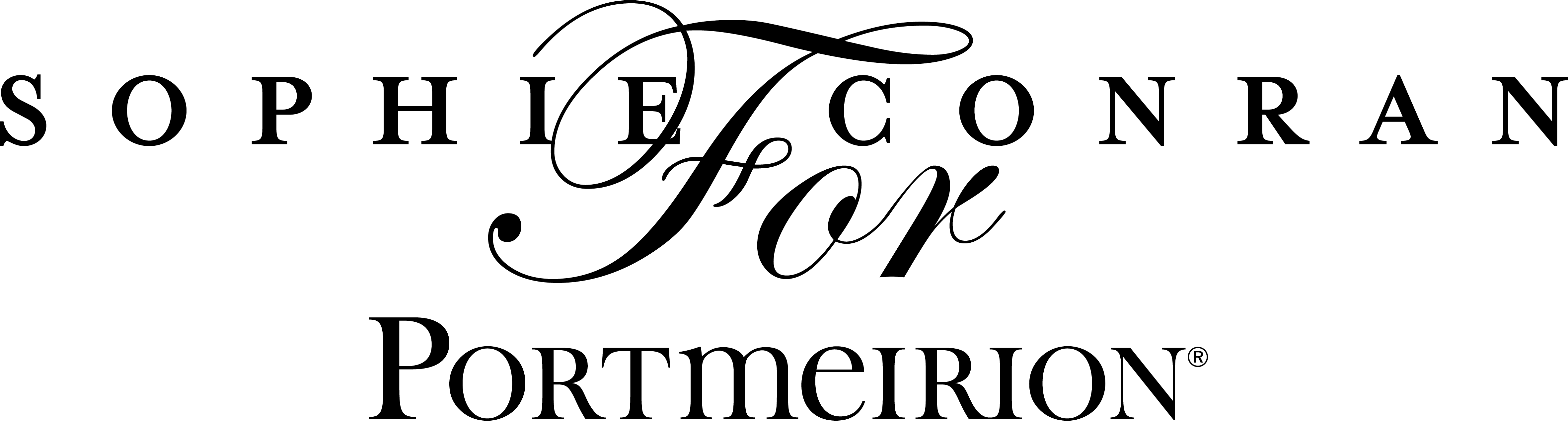 SOPHIE CONRAN LOGO black